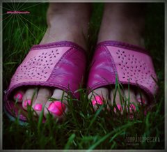 Różowe Kapcie #25