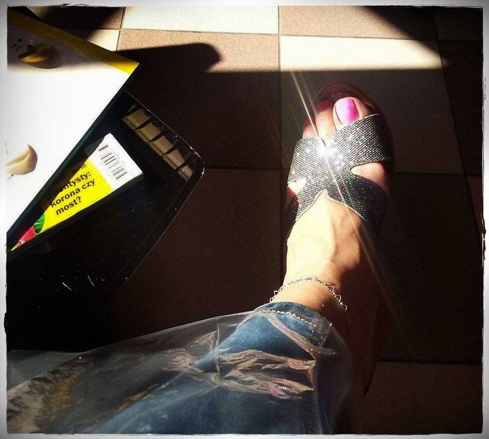 Brokatowe Klapeczki - Babyfoot