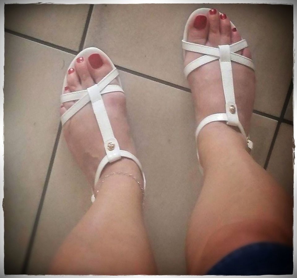 Białe Sandałeczki - Babyfoot