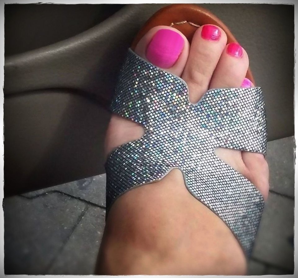 Brokatowe Klapeczki - Babyfoot