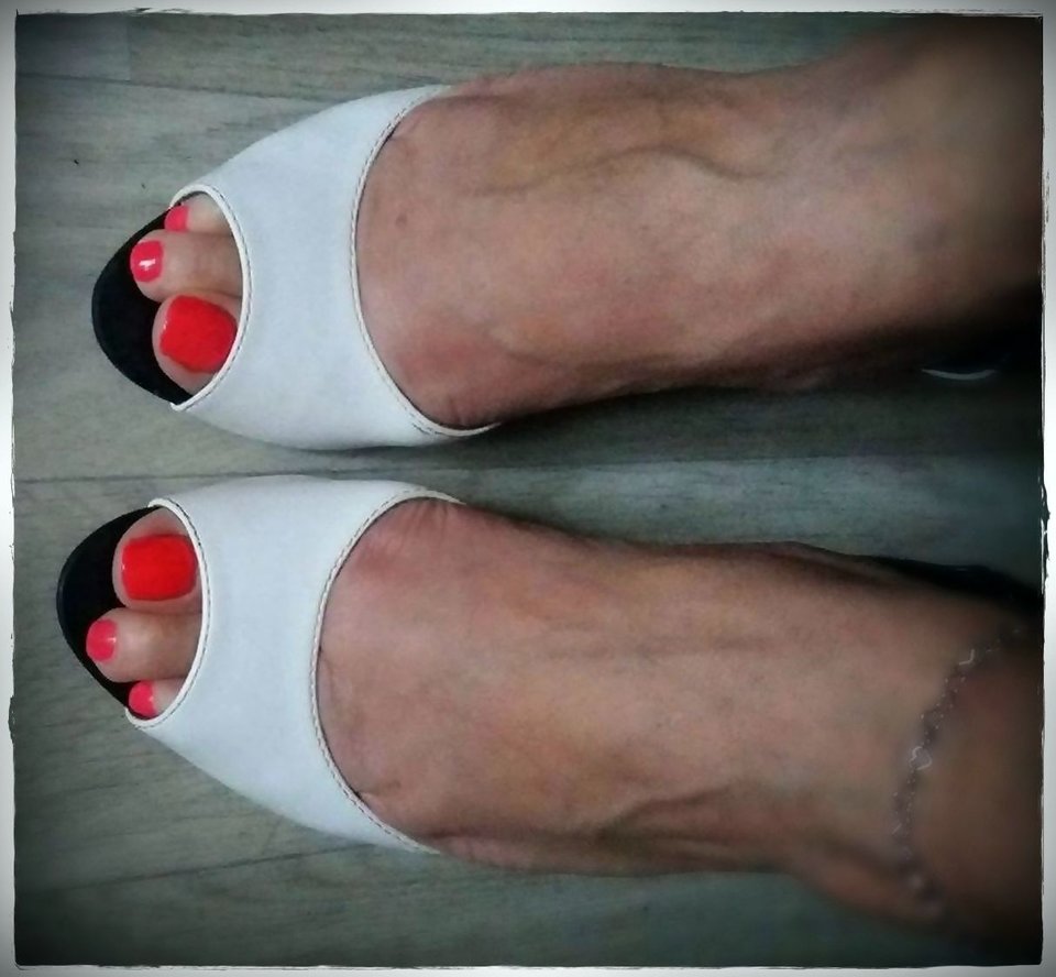 Biało-Czarne Szpilki - Babyfoot