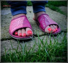 Różowe Kapcie #31