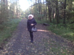 Spacerek w parku zwierzynieckim