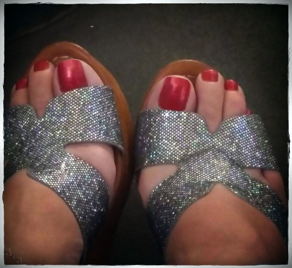 Brokatowe Klapeczki - Babyfoot