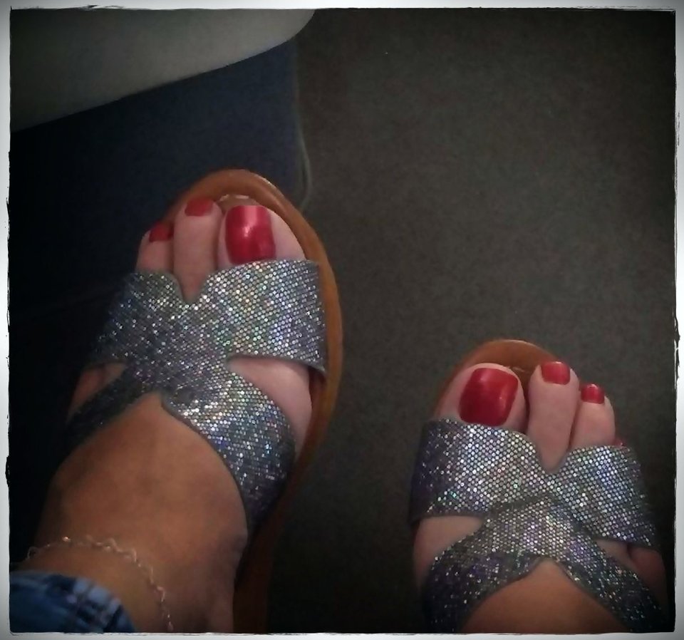 Brokatowe Klapeczki - Babyfoot