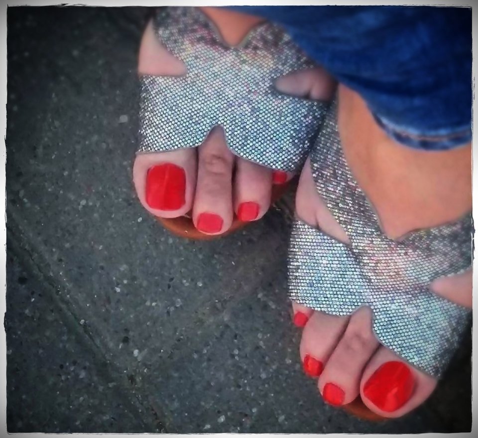 Brokatowe Klapeczki - Babyfoot