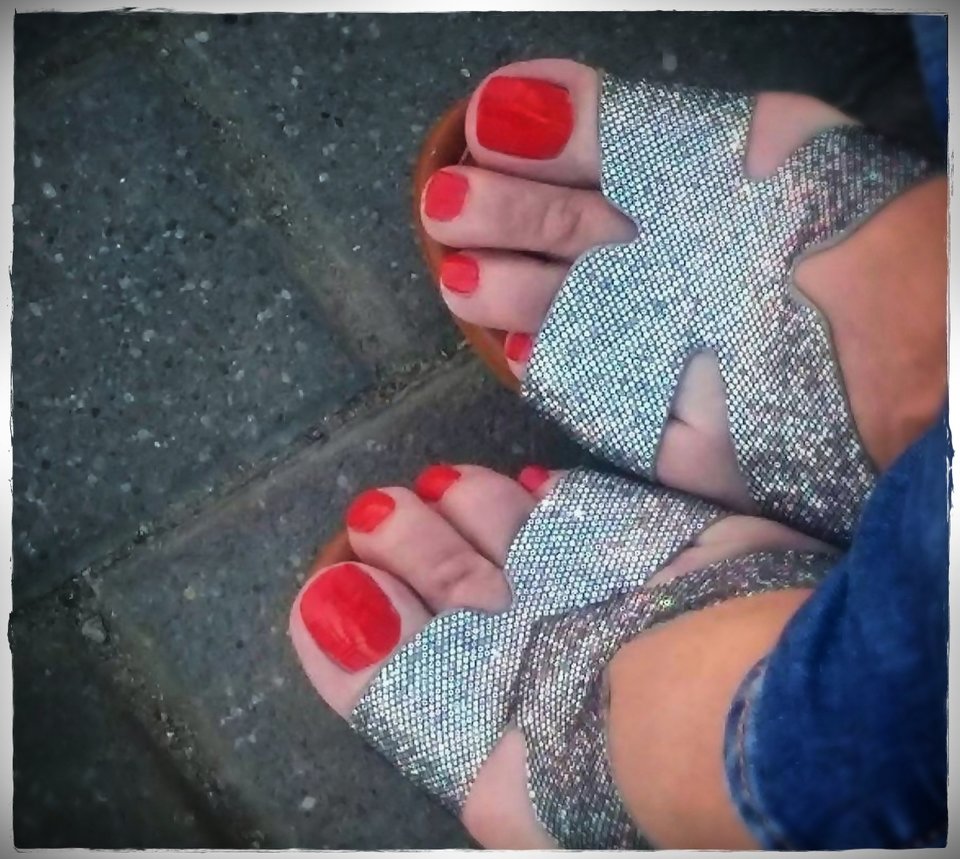 Brokatowe Klapeczki - Babyfoot