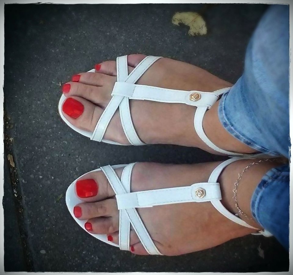 Białe Sandałeczki - Babyfoot