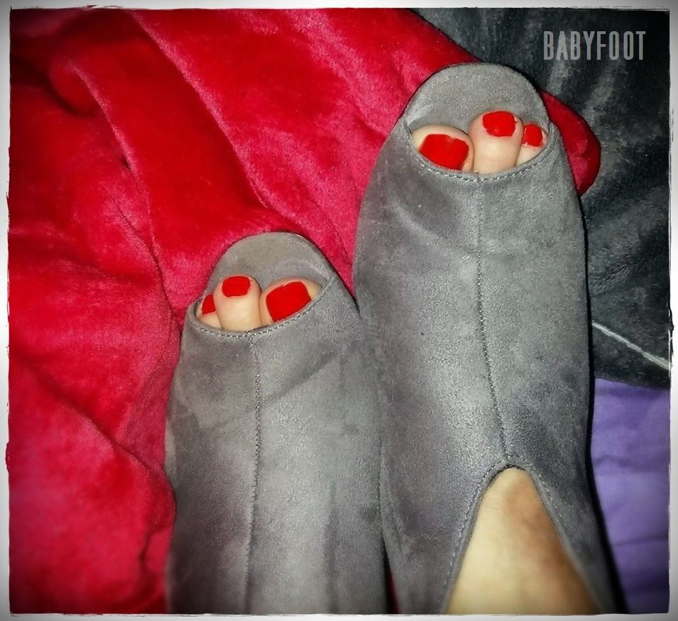 szare botki - Babyfoot