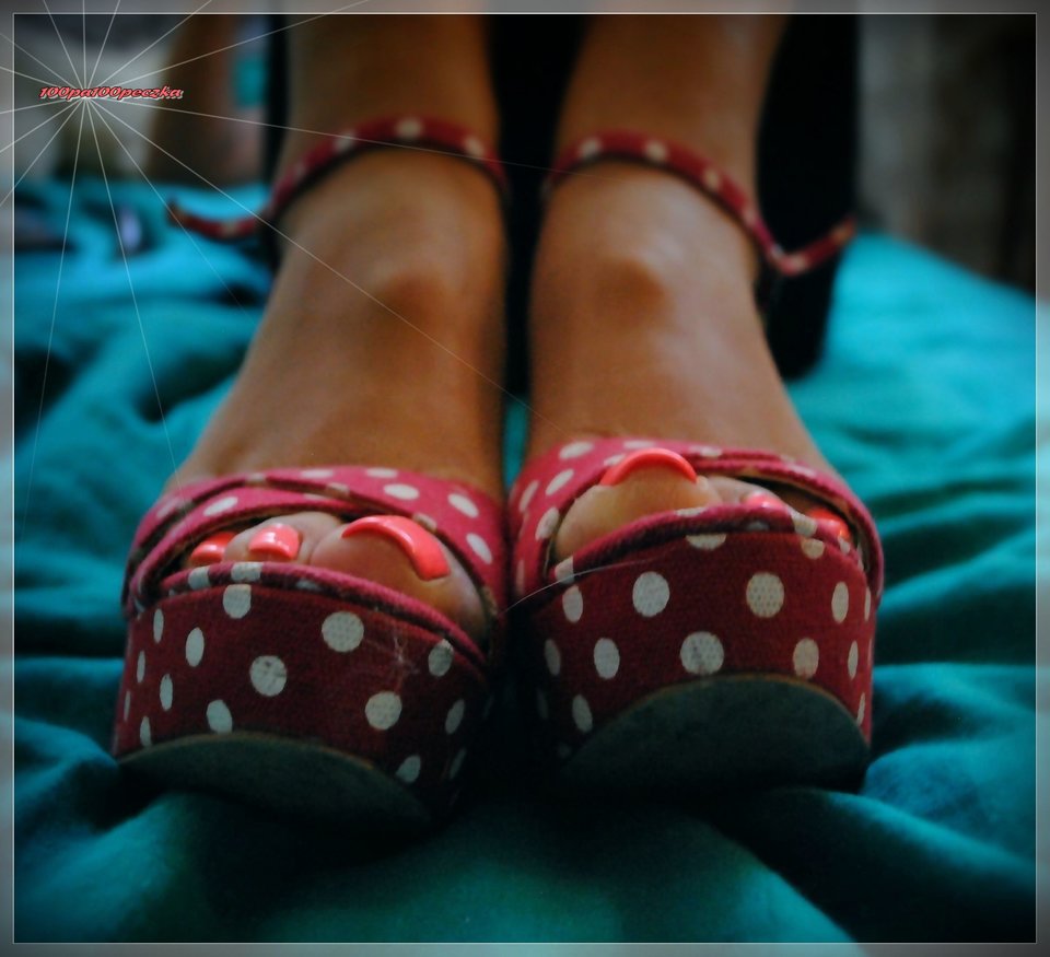 szpileczki w kropeczki 69 - 100pa100peczka