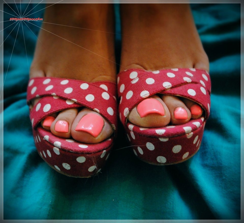 szpileczki w kropeczki 70 - 100pa100peczka