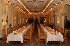 Sylwestrowa Sala  przed imprezą :))