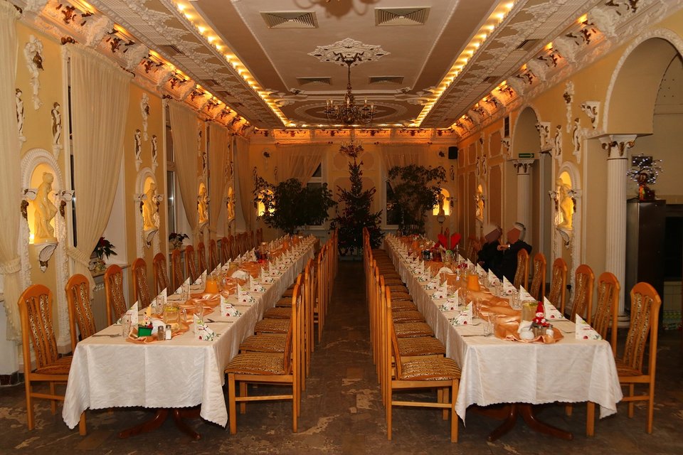 Sylwestrowa Sala  przed imprezą :)) - kicurki