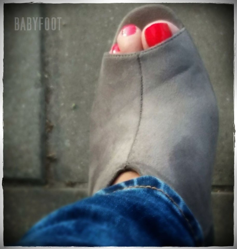 szare botki - Babyfoot