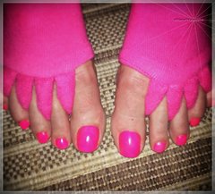 Pink Pedicure