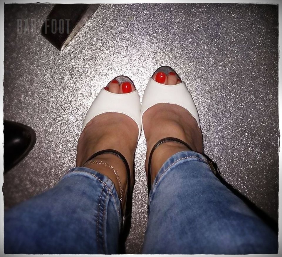 Biało-Czarne Szpilki - Babyfoot