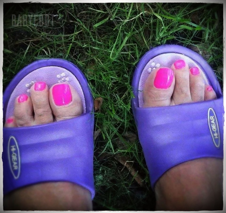 Fioletowe Gumiaczki - Babyfoot