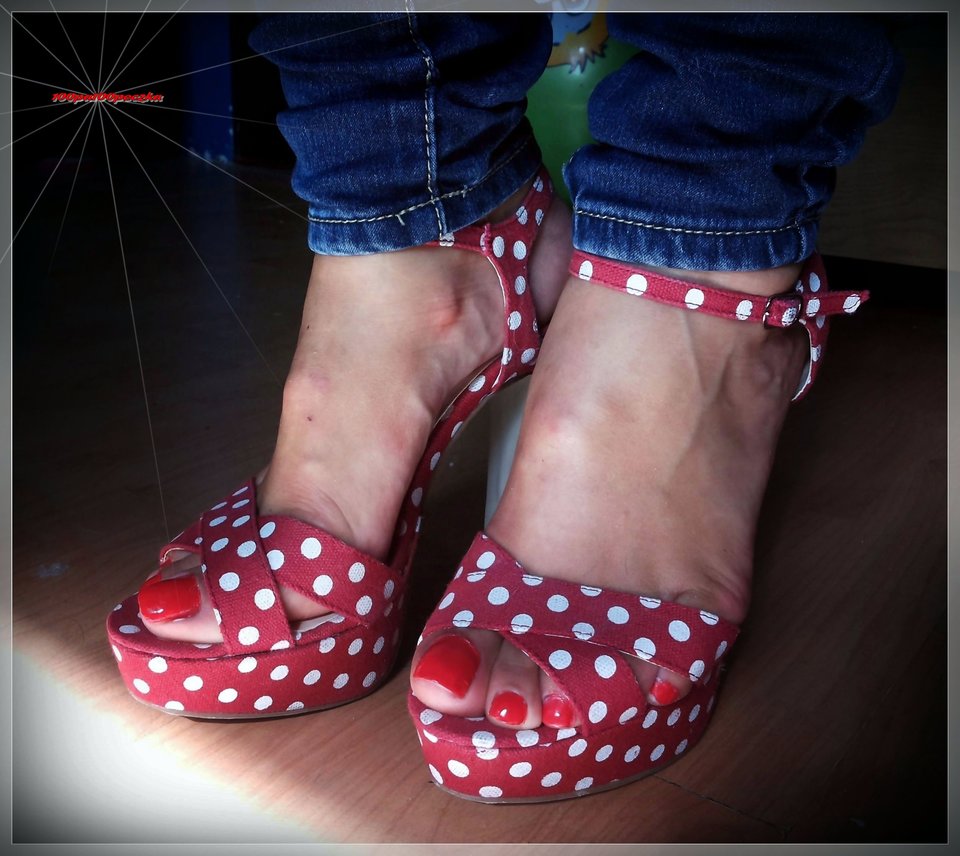 szpileczki w kropeczki 77 - 100pa100peczka