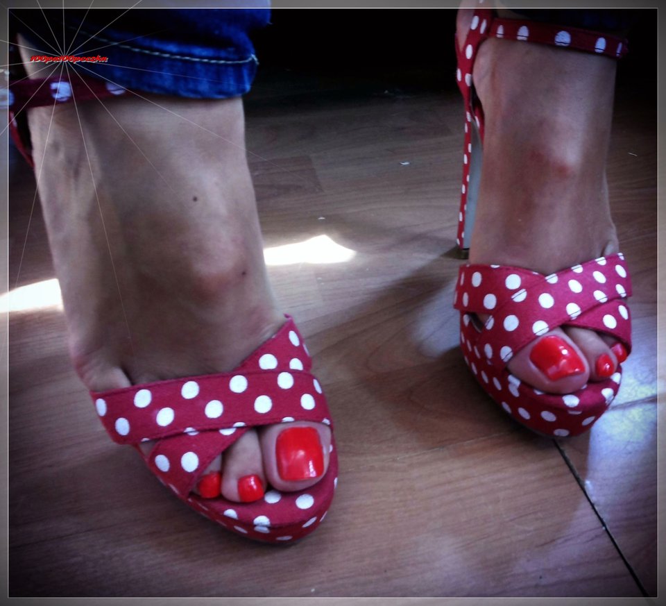 szpileczki w kropeczki 78 - 100pa100peczka