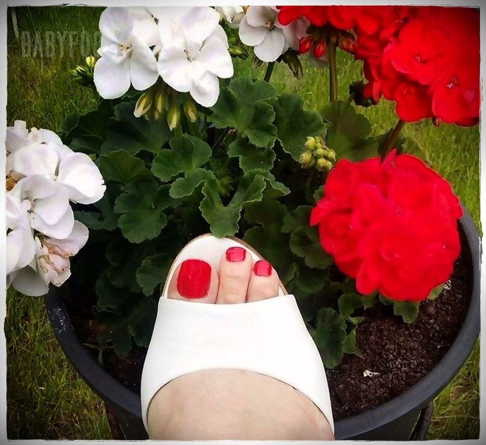 Białe Koturny - Babyfoot