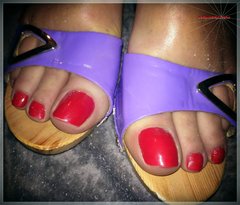 Fioletowe Drewniaczki 128