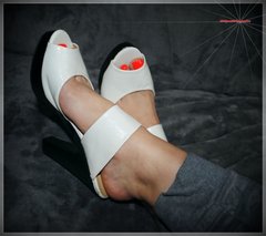 Białe Klapki II #33