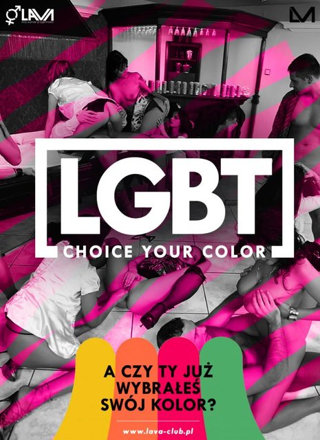 LGBT "CHOICE YOUR COLOR" - OPASKI - 12.05.2017 r. (piątek) - LavaClub