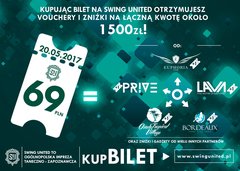 Kupując bilet wstępu otrzymasz darmowe vouchery