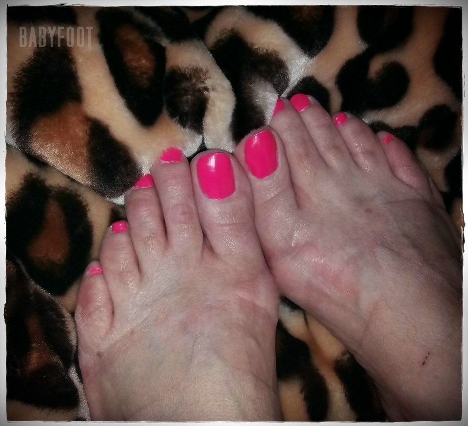 różowe cukiereczki - Babyfoot