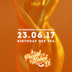 POCZĄTEK WAKACJI - "URODZINY DJ"  – SEX PARTY 23.06.2017 r.