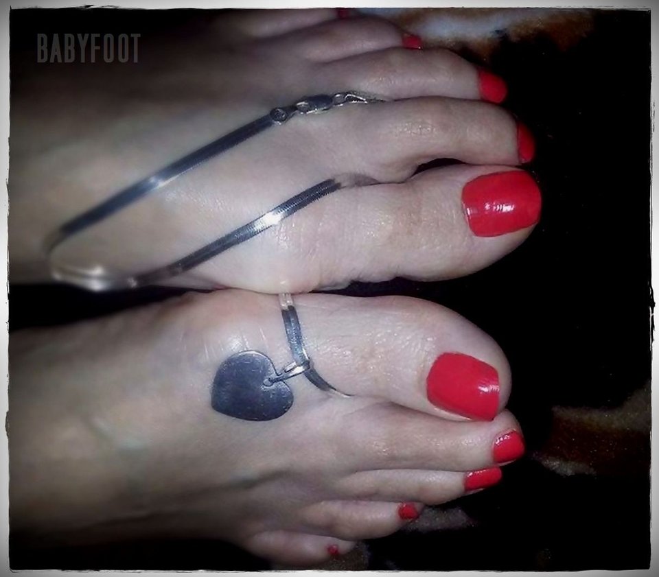 czerwone lizaczki - Babyfoot