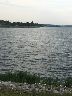 Jak miło spedziź czas nad wodą w taką pogodę 