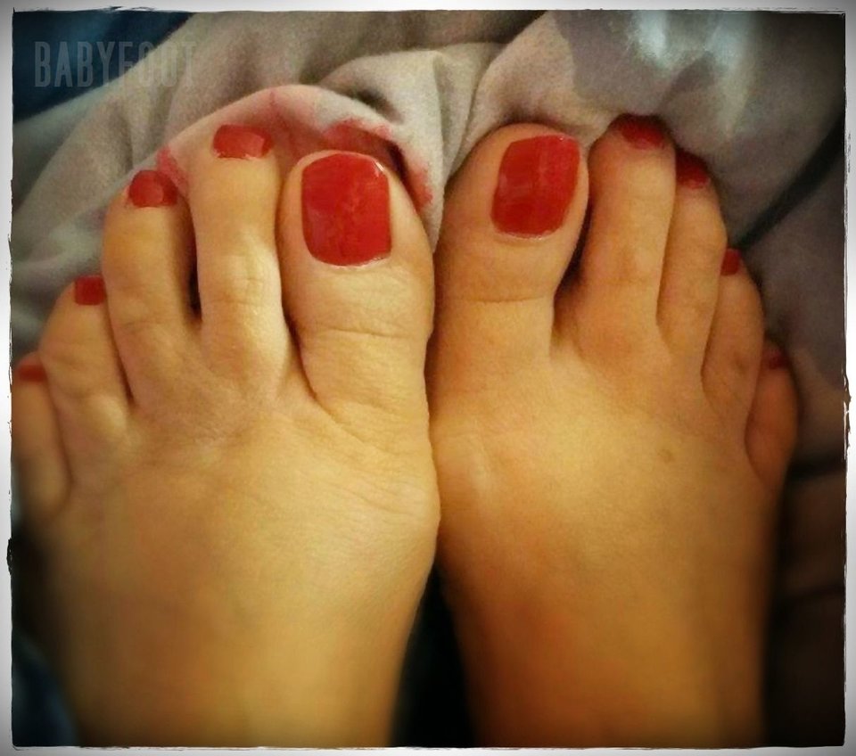 czerwone lizaczki - Babyfoot