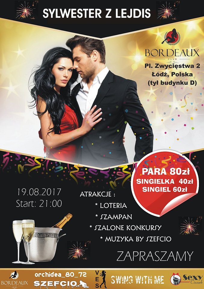 SYLWESTER Z LEJDIS, 19.08.2017, CLUB BORDEAUX, ŁÓDŻ - Vesperka