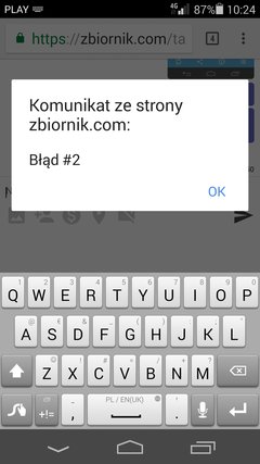 Mam dość tego błędu...#2