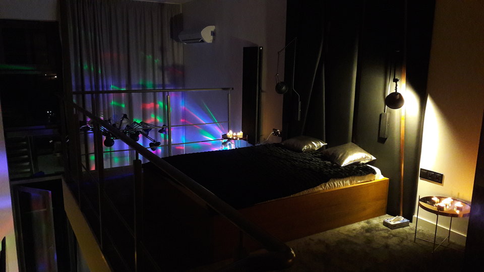 Antresola przed naszą imprezą. - HIGHSWINGPARA