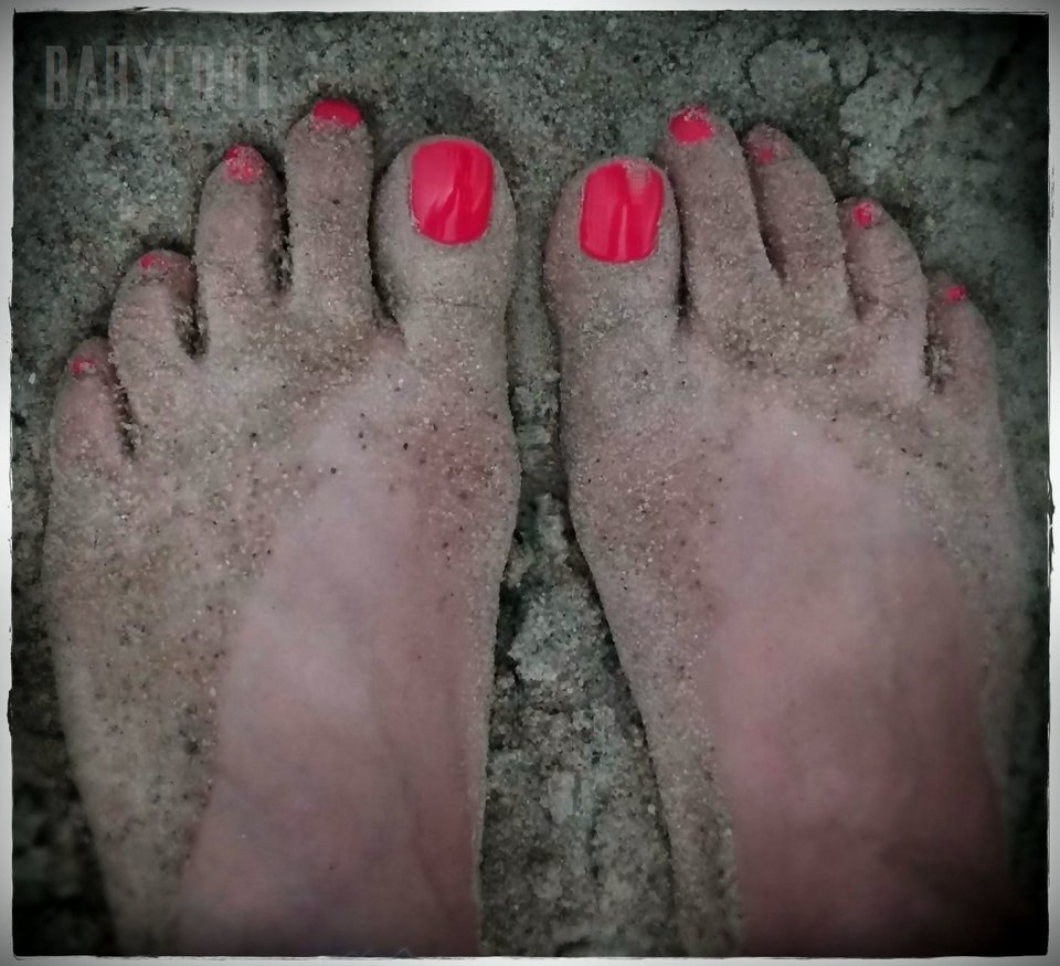 Na plaży - Babyfoot