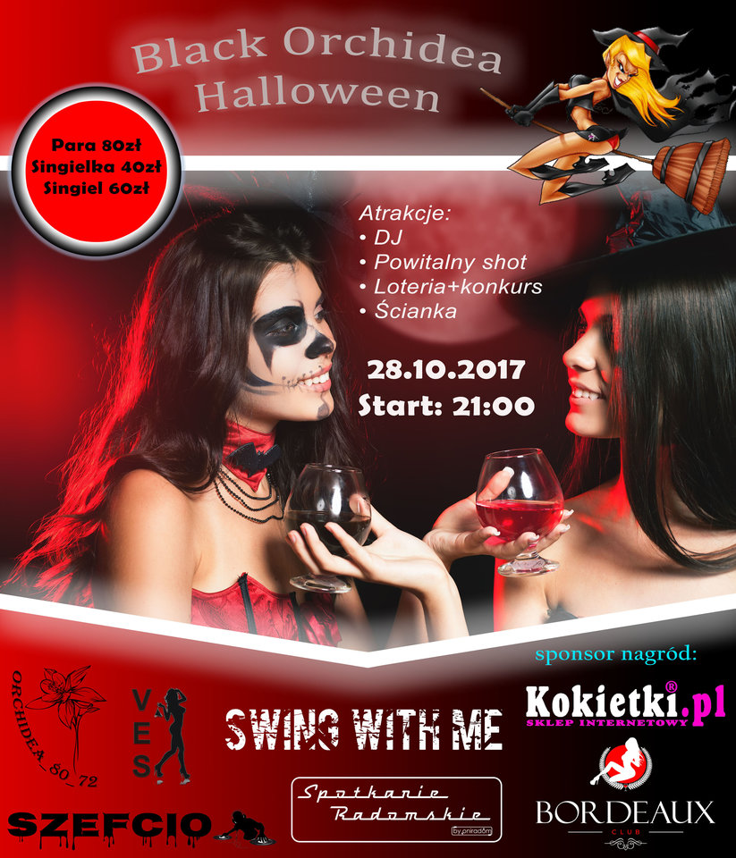 Black Orchidea Halloween 28.10.2017 Bordeaux Łódź - szefcio