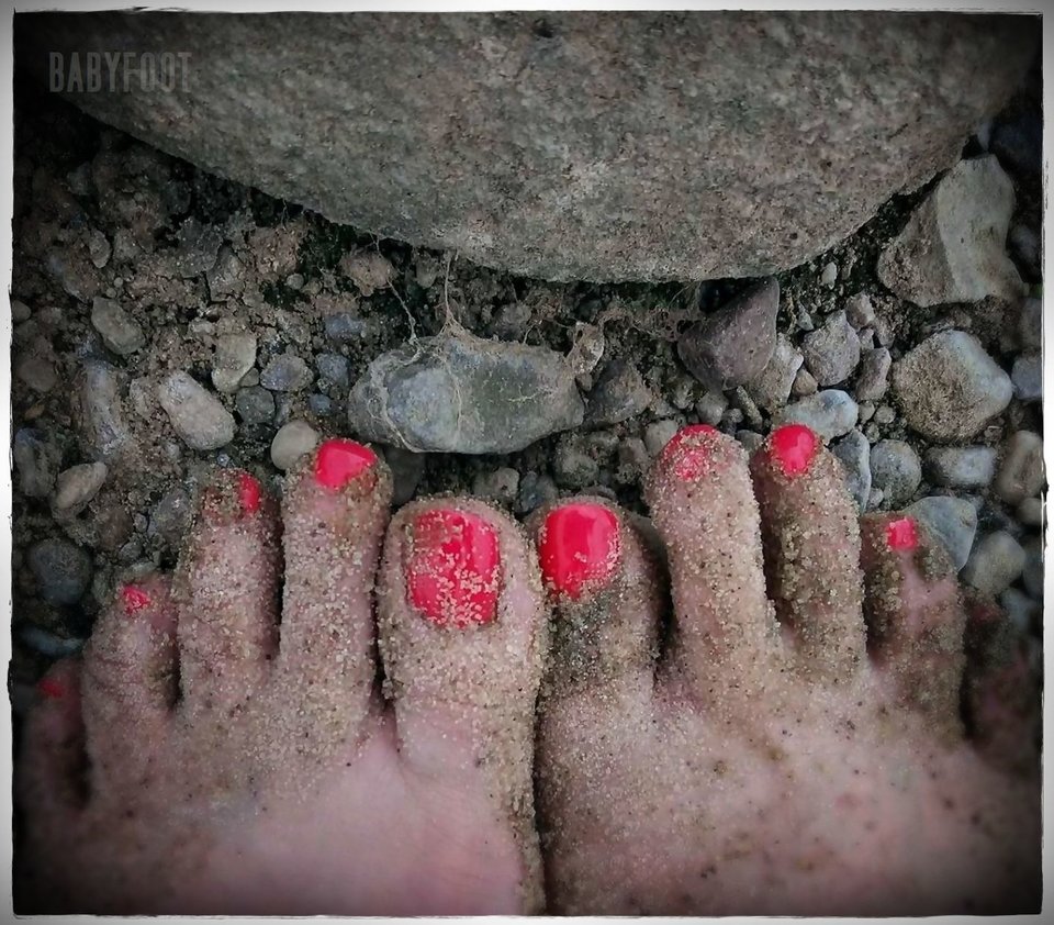 Na plaży - Babyfoot