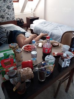 Poimprezowy, dzisiejszy poranek 