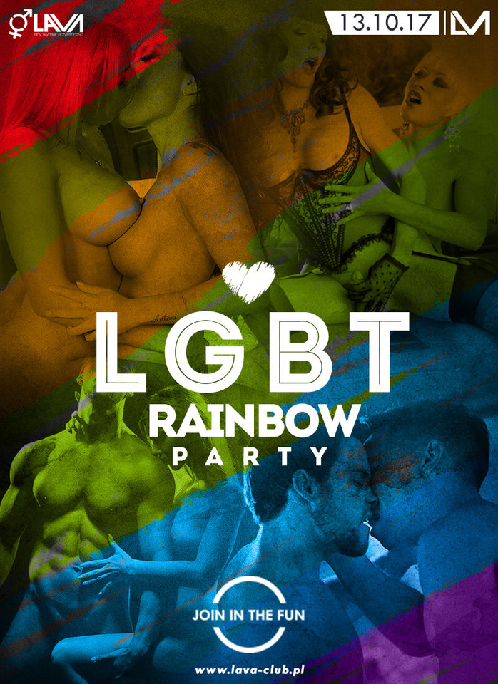 LGBT - BISEX RAINBOW SEX PARTY 13.10.2017 r. (piątek) - LavaClub