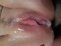 skąpana w spermie :)