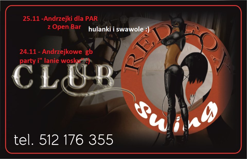 ANDRZEJKOWY WEEKEND :) zapraszamy - redfoxswing
