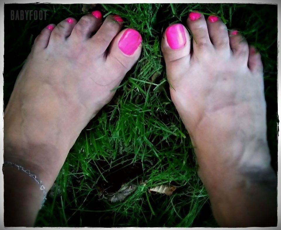 różowe cukiereczki - Babyfoot