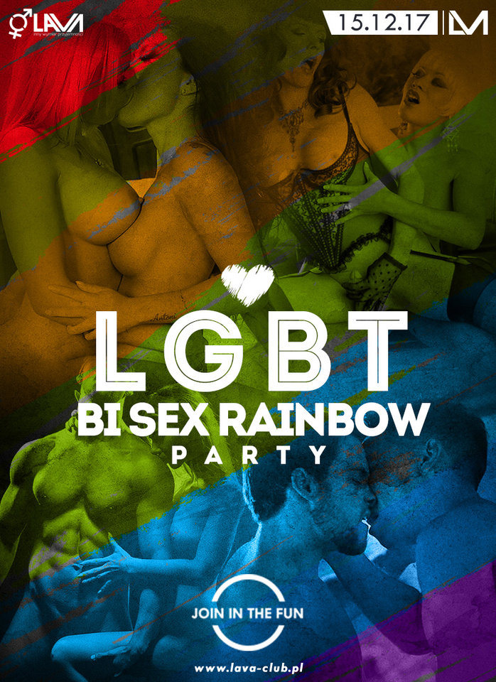 LGBT - BISEX RAINBOW SEX PARTY 15.12.2017 r. (piątek) - LavaClub