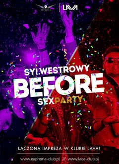 30.12. (sobota) BEFORE SYLWESTROWE - IMPREZA ŁĄCZONA