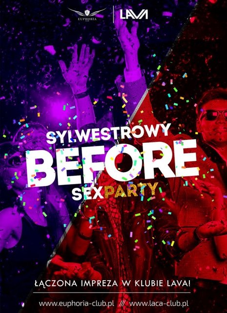 30.12. (sobota) BEFORE SYLWESTROWE - IMPREZA ŁĄCZONA - LavaClub
