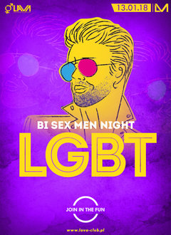 BI SEX PARTY MEN NIGHT - LGBT - 13.01.2018 r. (sobota)