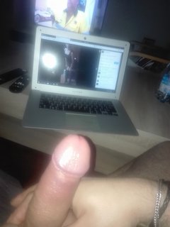 W tle Suczka96pz u której wygrałem dziś konkurs. Bardzo dzię