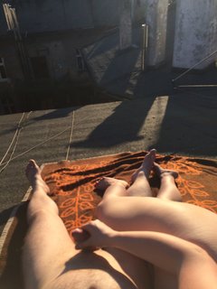 Relaks na dachu w centrum miasta